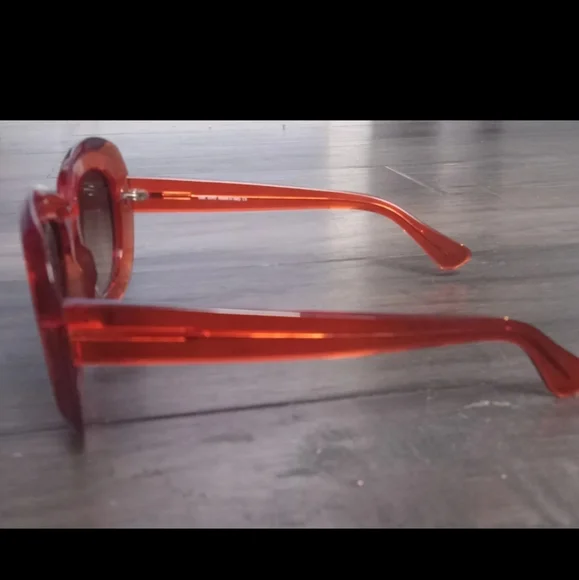 SEE Eyewear ITALY Orange Sunglasses 9240 - Picture 8 of 8